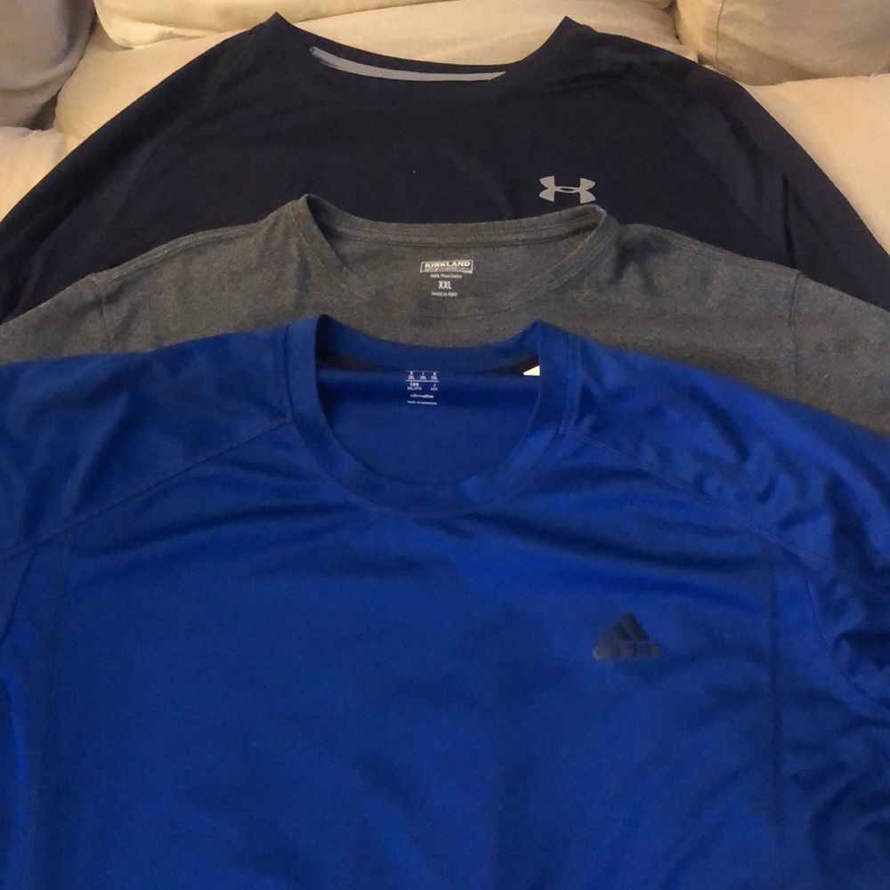 3pack of Men’s Workout Shirts